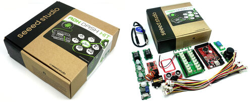 Product shots of the ADK Dash Kit